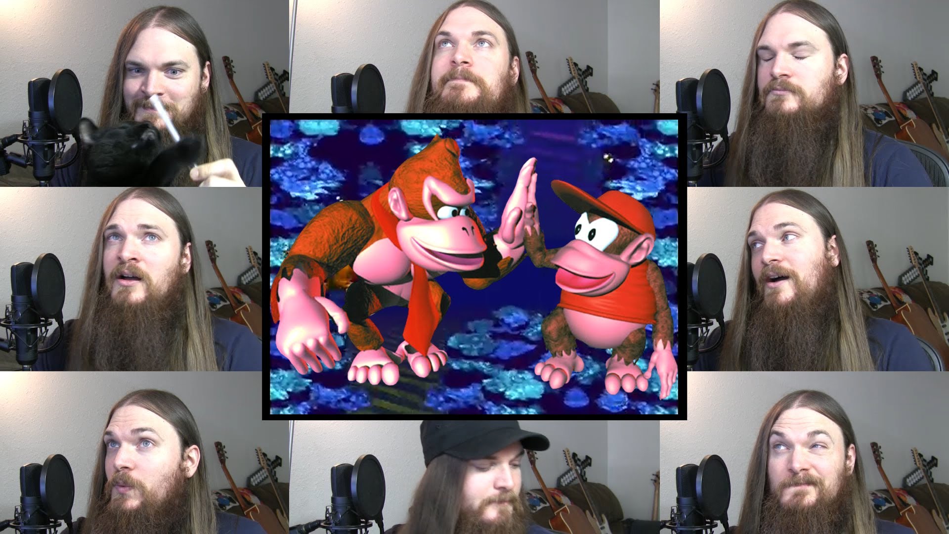 Donkey Kong Country - Aquatic Ambience Acapella - Gamers Vlog